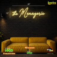 The Menagerie | LED NEON SIGN