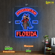 RYDERS DON'T PLAY | LED NEON SIGN