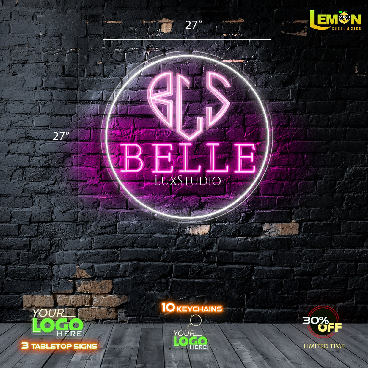 BELLE |Led Neon Sign
