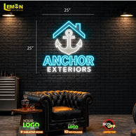 Anchor Led Neon Sign