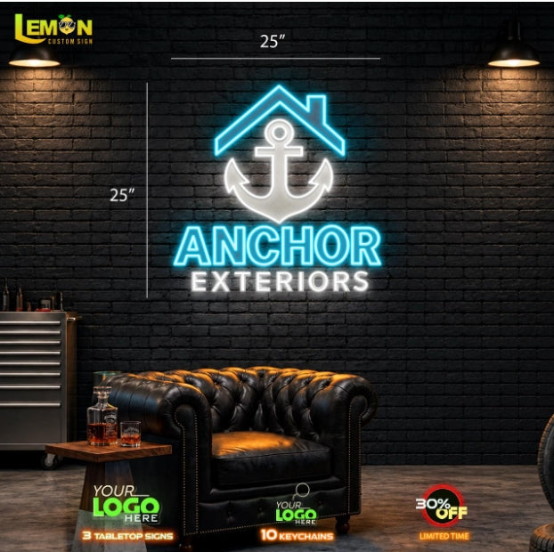 Anchor Led Neon Sign