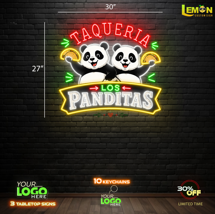 Panditas | LED NEON SIGN