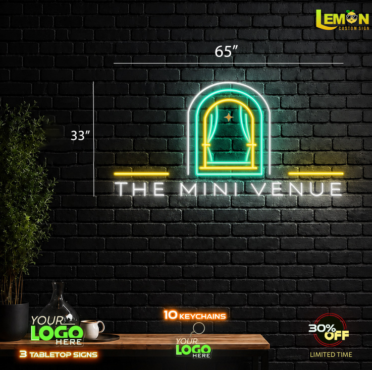 THE MINI VENUE | LED NEON SIGN