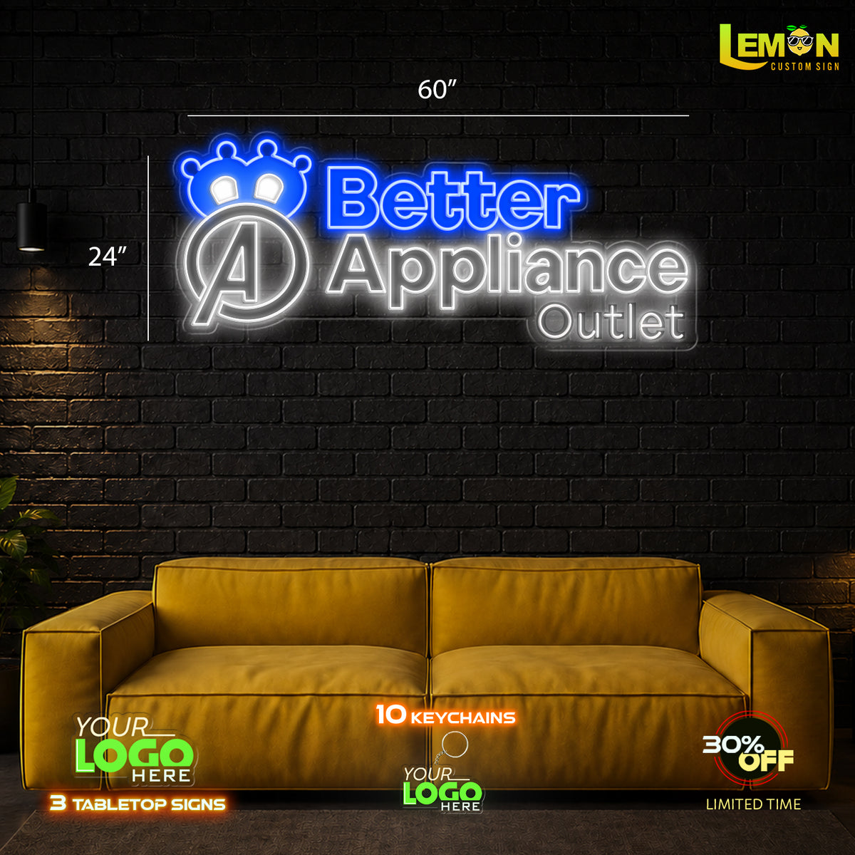 Better Appliance Outlet | LED NEON SIGN