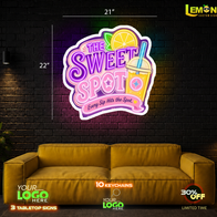 THE SWEET SPOT | LED NEON SIGN 22 INCH