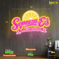 Squeeze E's | LED NEON SIGN