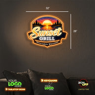 Sunset Grill | LED NEON SIGN