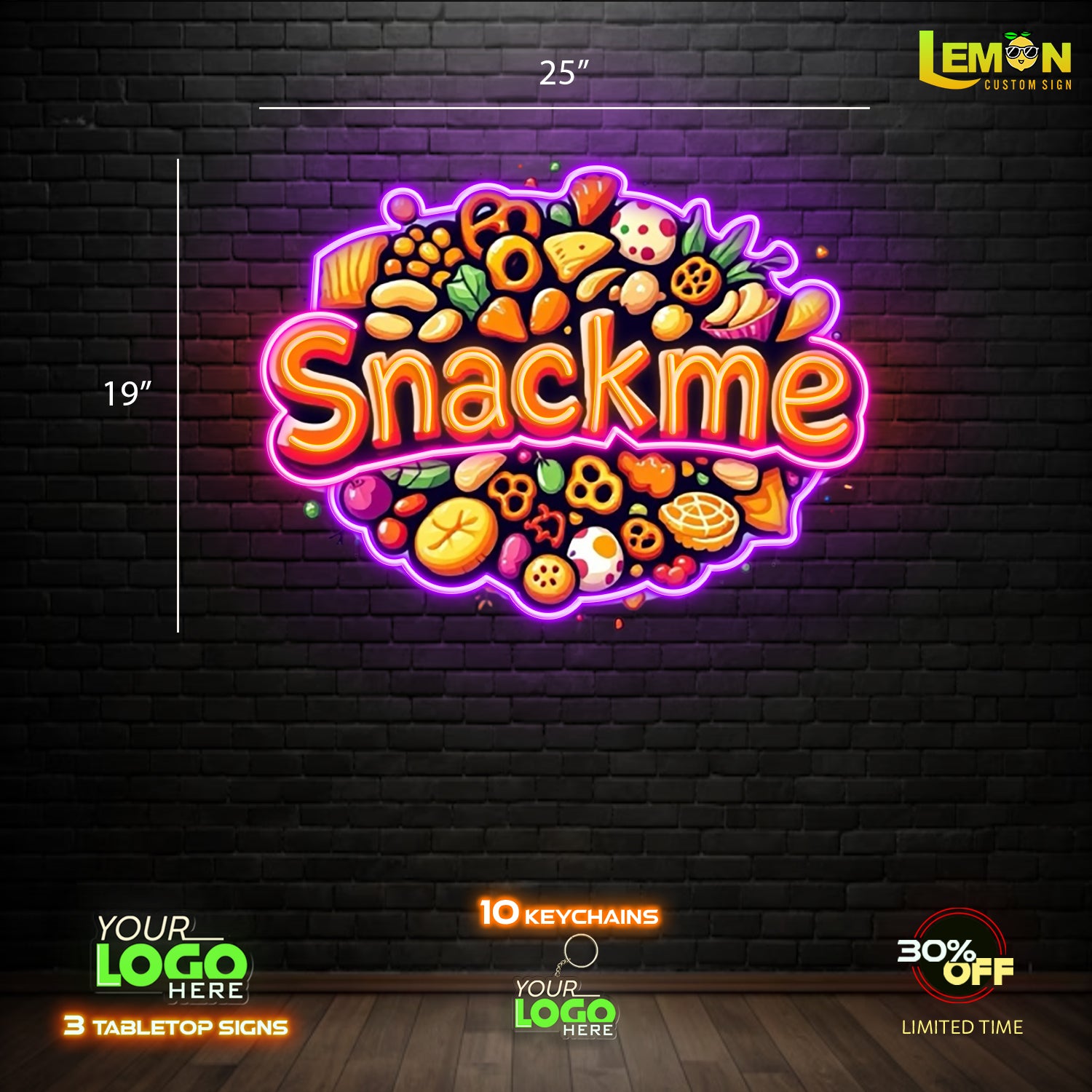 SNACKME| LED NEON SIGN