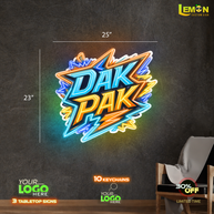 DAK PAK | LED NEON SIGN 25