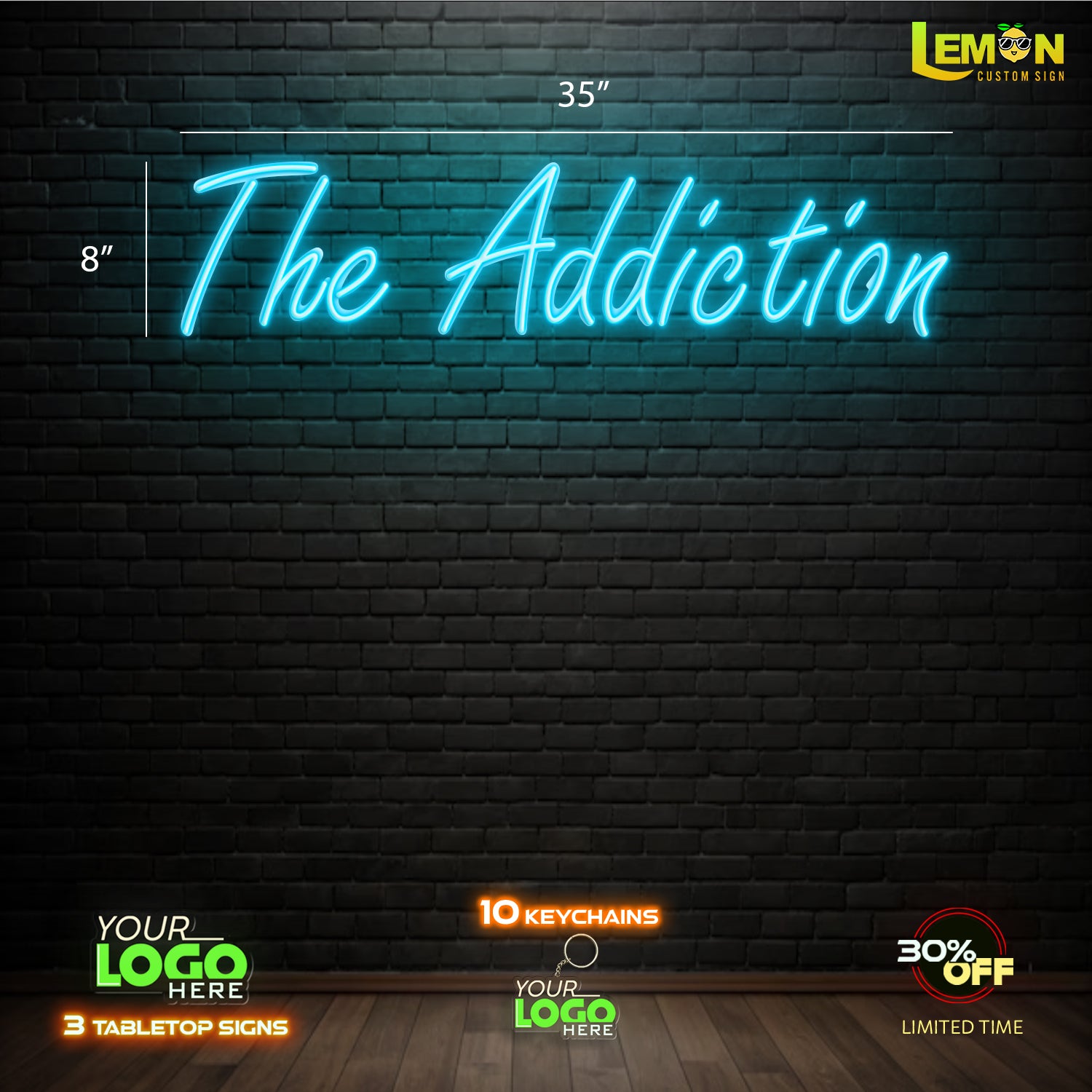 The Addiction| LED NEON SIGN