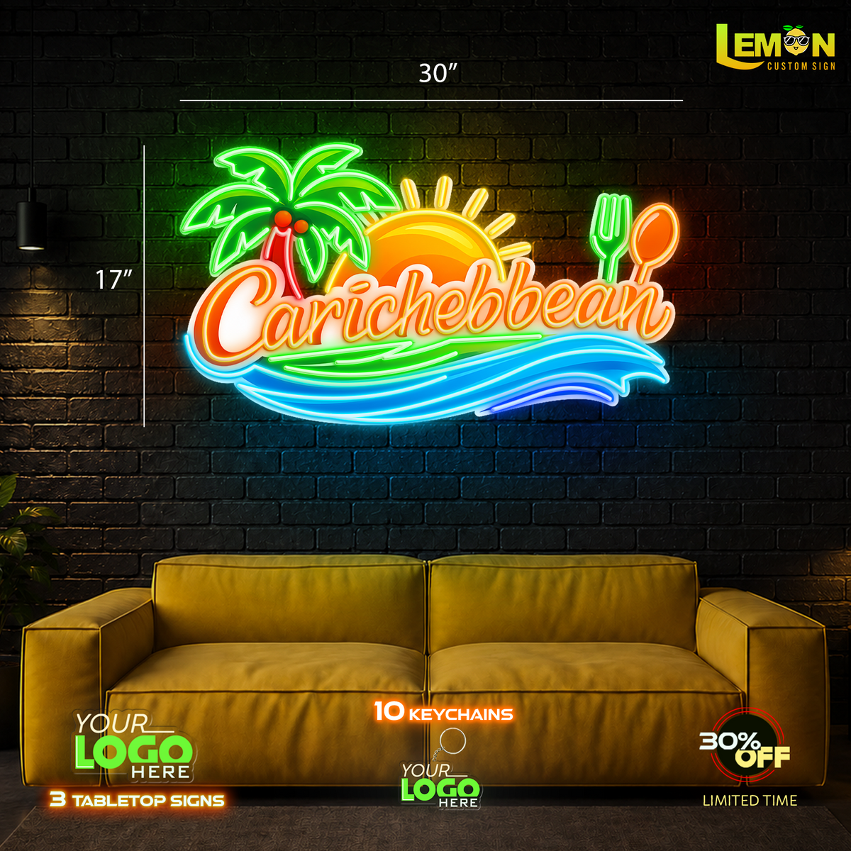 Carichebbean | LED NEON SIGN (WATERPROOF)