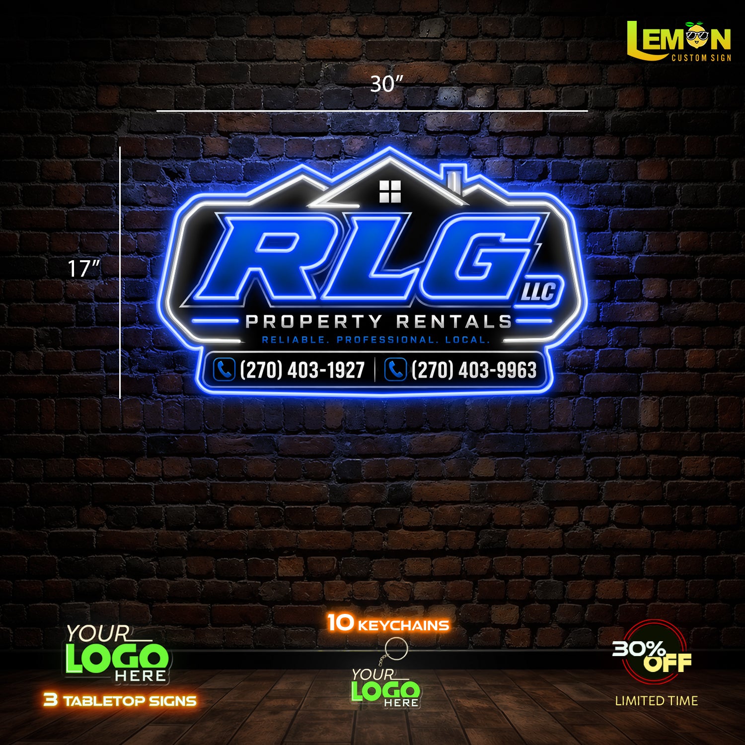 Rodgers Construction Inc | LED NEON SIGN ( 5 SIGNS)