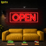 8 OPEN LED NEON SIGNS