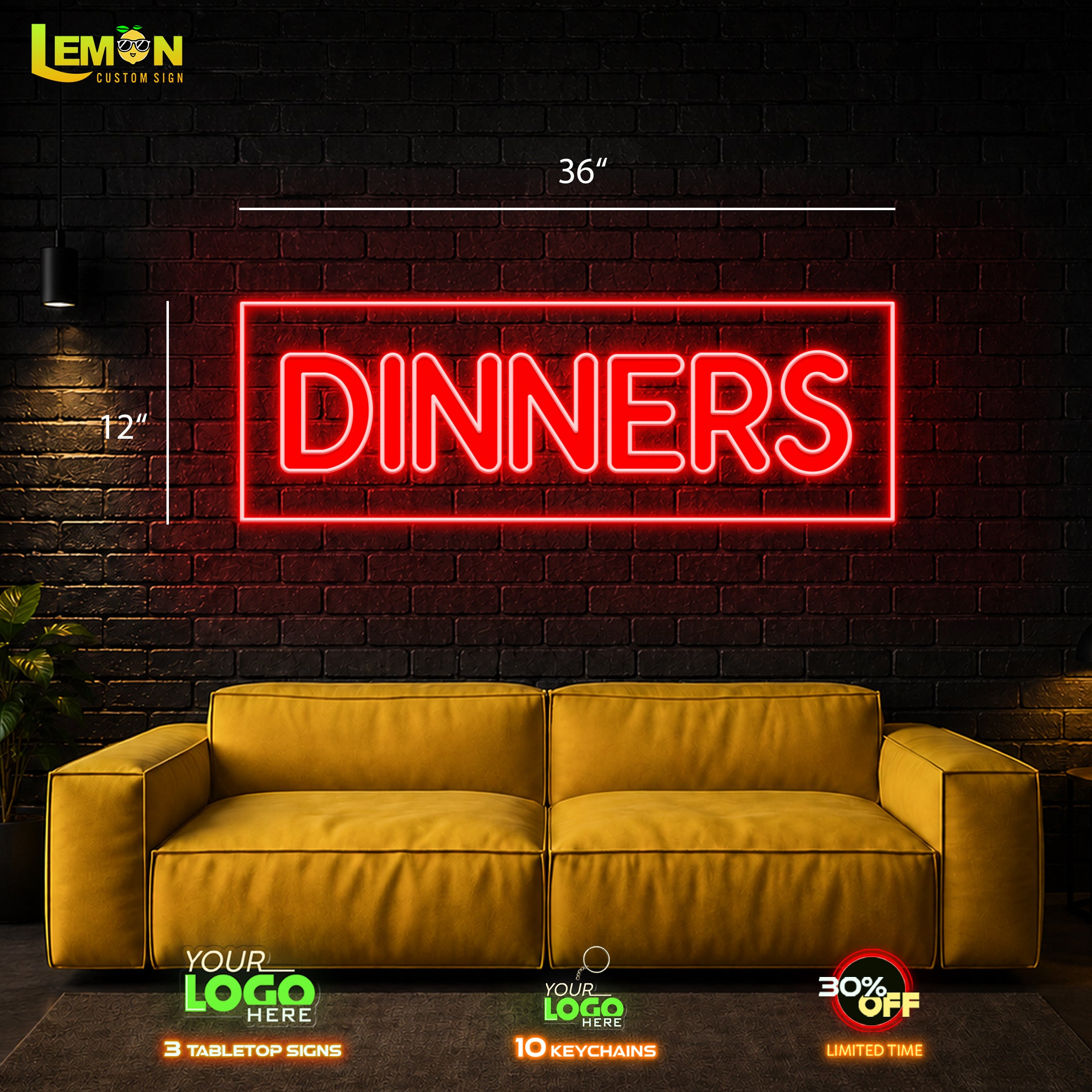 8 OPEN LED NEON SIGNS